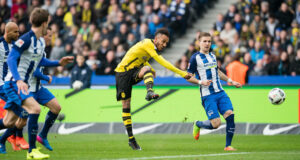 Pierre-Emerick Aubameyang, Borussia Dortmund vs Hertha Berlin
