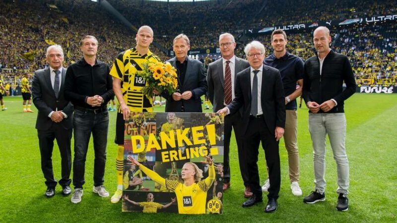 Erling Haaland seals Manchester City switch from BVB