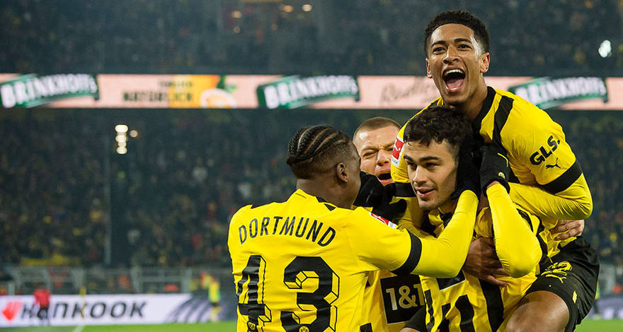 BVB 4-3 Augsburg: Haller returns as Dortmund kick off 2023 edging seven-goal thriller