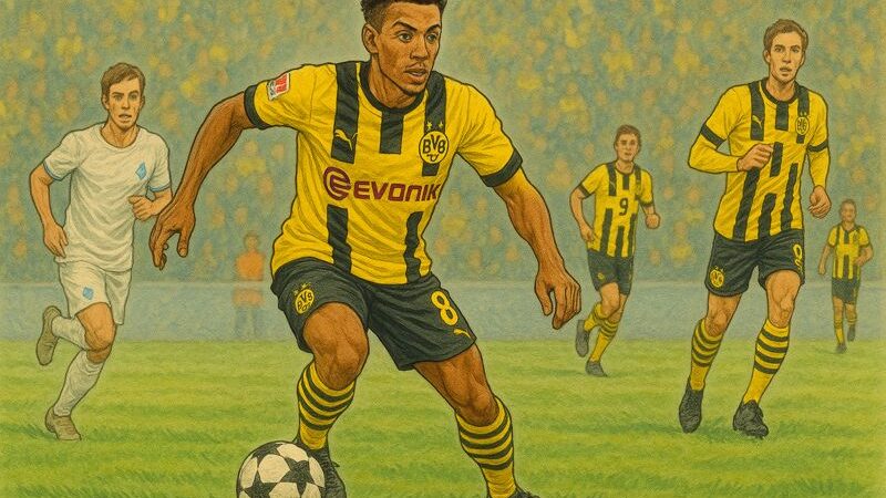 Felix Nmecha: Germany’s Next Ballack Already Showing Signs He Can Be Huge For Dortmund